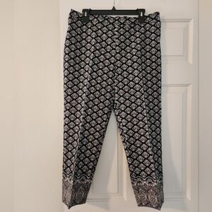 Isaac Mizrahi Printed Pants